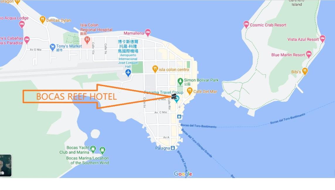 Reff Hotel Bocas del Toro Exteriör bild
